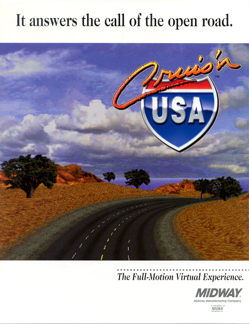 Cruis'n USA (rev L4.1) MAME2003Plus Game Cover